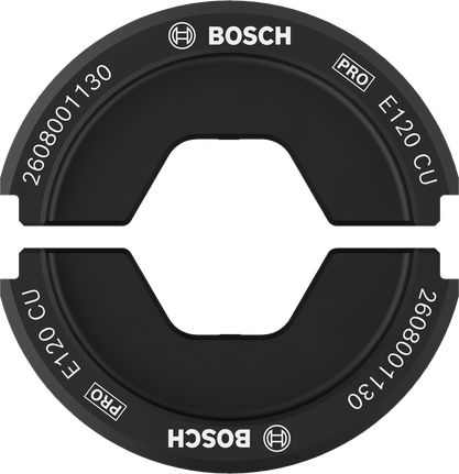 Matriz de crimpagem Bosch PRO E120 CU 120 mm² para cobre.